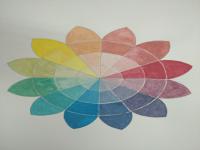 Colour wheel "Hue and value" alumna de 2º ESO