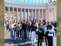 Plaza de San Pedro, Roma-Vaticano con 1ºBach, 2023