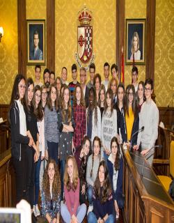 Recepción en el Ayuntamiento de Valdepeñas
